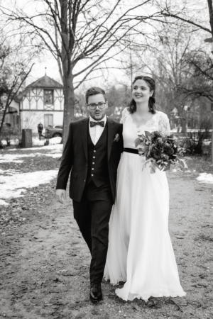 Event-Shooting, Hochzeitsfoto einer Winterhochzeit am Ammersee, Thielen Fotografie und Film