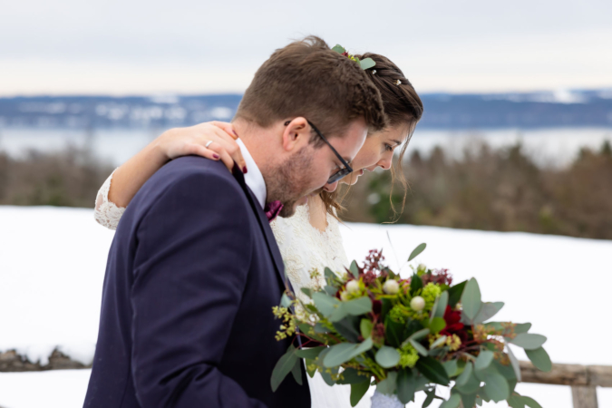 Event-Shooting, Hochzeitsfoto einer Winterhochzeit am Ammersee, Thielen Fotografie und Film