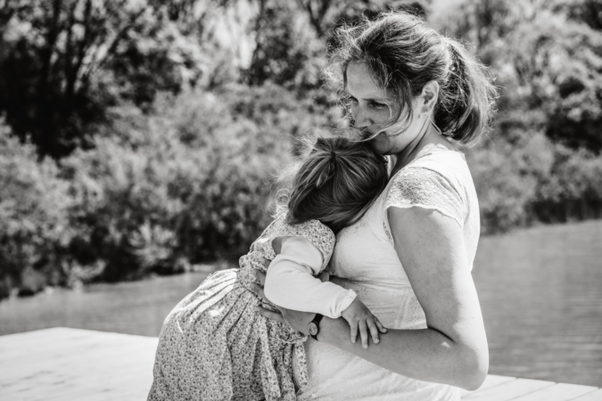 People-Shooting, Babybauchshooting, bald zu viert, Thielen Fotografie und Film